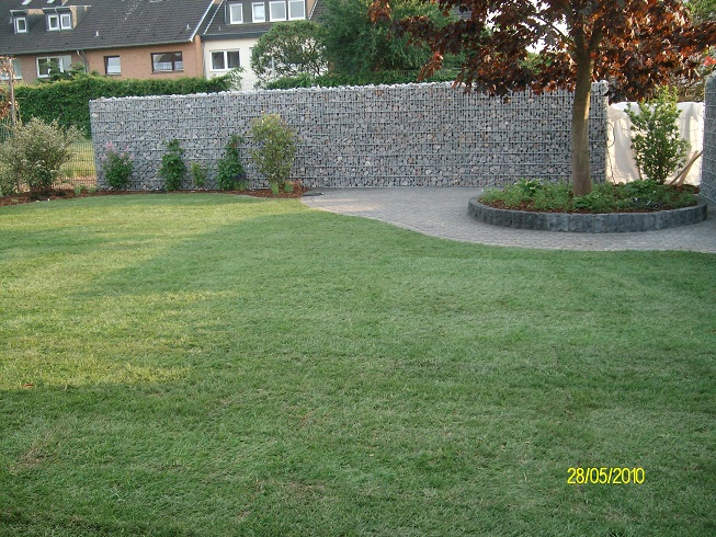 Gabionenmauer