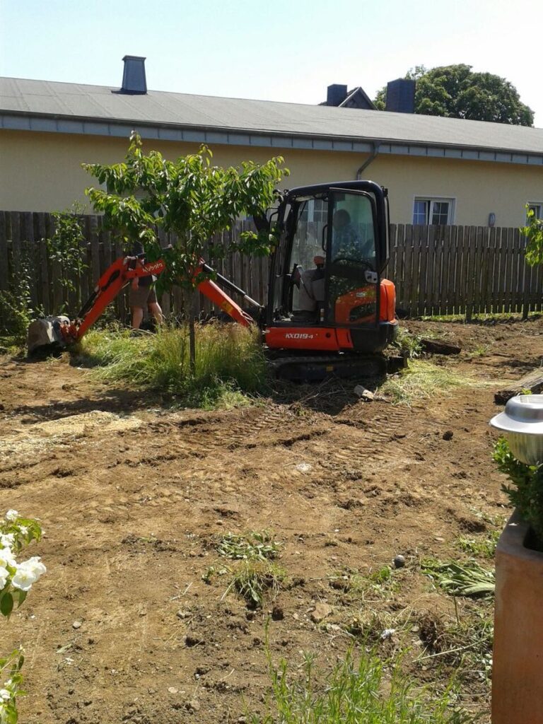Garten-Neugestaltung