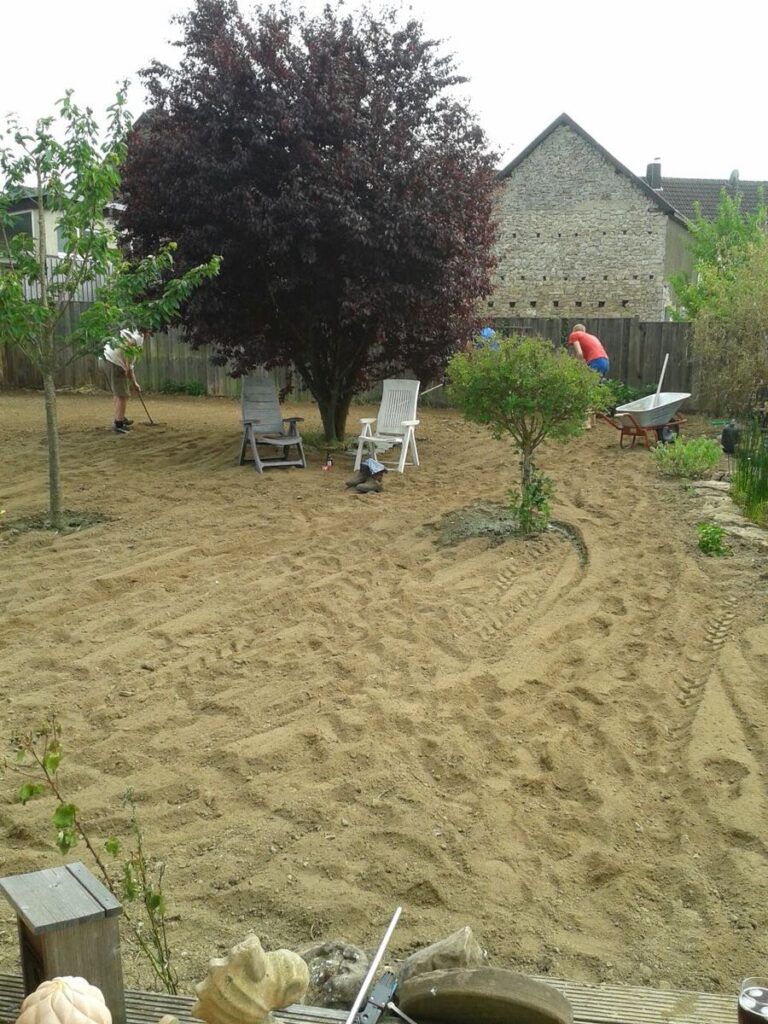 Garten-Neugestaltung