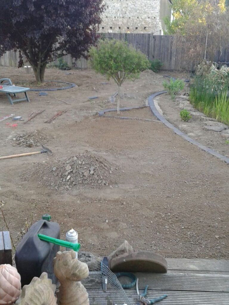 Garten-Neugestaltung